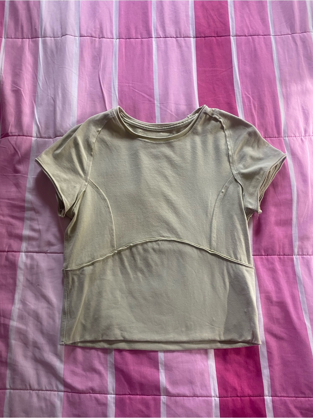 We The Free Protagonist Cropped Cap Sleeve Tee, Size M - Picture 3 of 5
